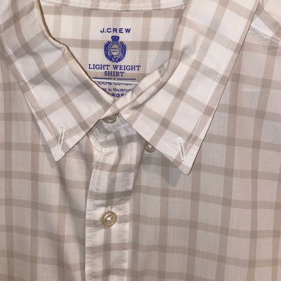 J Crew Men’s Large Button Up Shirt - Picture 2 of 2